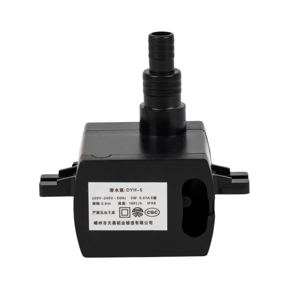 DYH-5 Pompă de apă anti-ardere uscată de 5W cu design de picior pentru aparate electrice